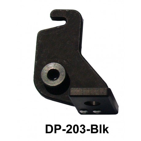 DP-203-Blk black aluminum dual pane latch